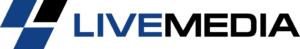Blue geometric logo with a stylized L followed by the word LIVE in bold blue lettering.